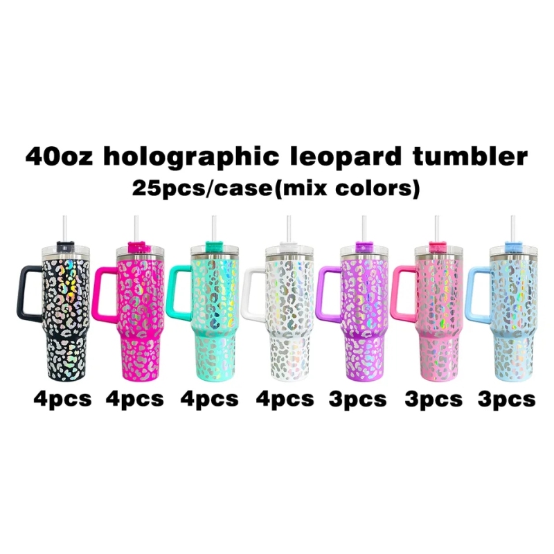 Custom Car Stainless Steel Double Wall Travel Coffee Mug 40oz With Handle