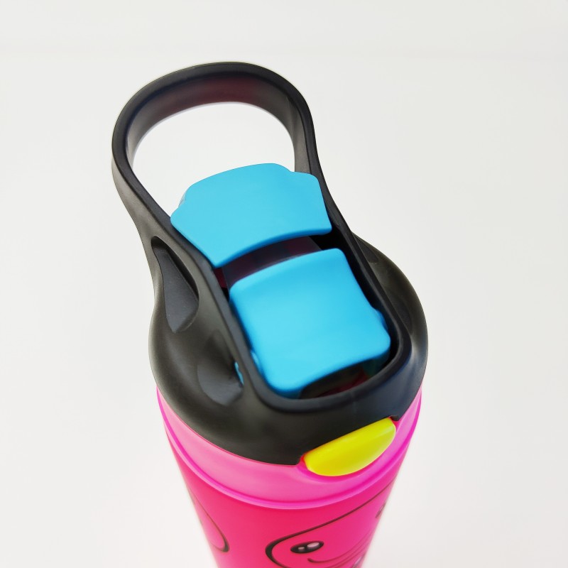 New Fashion Sports 304 Stainless Steel Water Bottle Double Wall Vacuum Flask with Handle