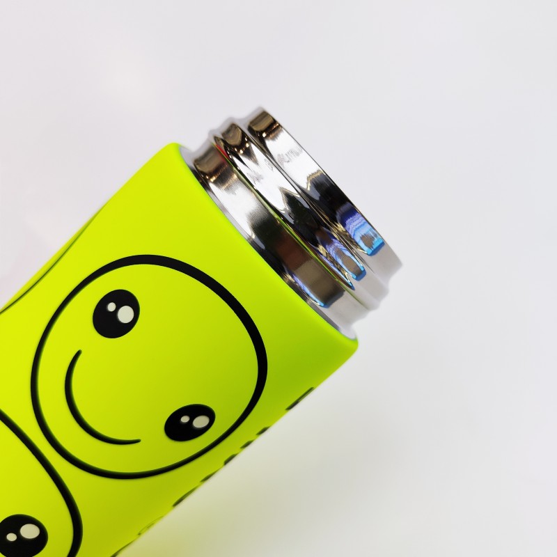 New Fashion Sports 304 Stainless Steel Water Bottle Double Wall Vacuum Flask with Handle