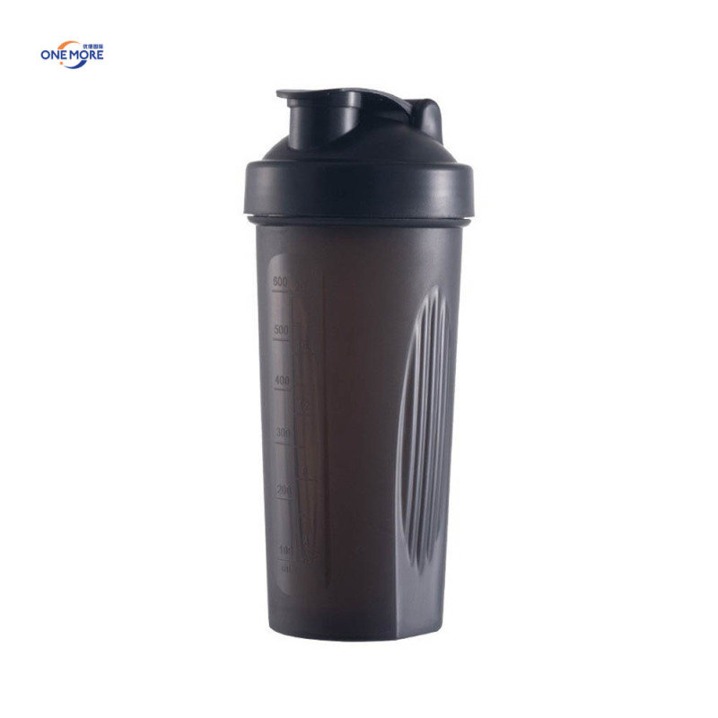 Promotional Gifts Protein Shaker Bottle Gym 600ml Leak Proof Bpa Free Plastic Shaker Cup with Stainless Whisk Ball