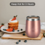 Wholesale 12oz Small Stainless Steel Insulated Egg Wine Cup Mug Vacuum Kids Tumbler