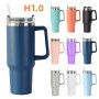 Hot Sale Double Walled Insulated 40oz Tumbler High Quality Custom Cups With Handle