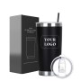 Custom logo 20 oz 30 oz Vacuum Thermos Tumblers Wholesale Bulk 20oz Stainless Steel Double Wall  Travel Coffee Mug with Lid