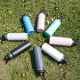 Portable 32oz 18/8 Stainless Steel Insulated Vacuum Flask RTS Custom Logo Straight Cup Water Bottle for Camping Powder Coated