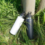 Portable 32oz 18/8 Stainless Steel Insulated Vacuum Flask RTS Custom Logo Straight Cup Water Bottle for Camping Powder Coated