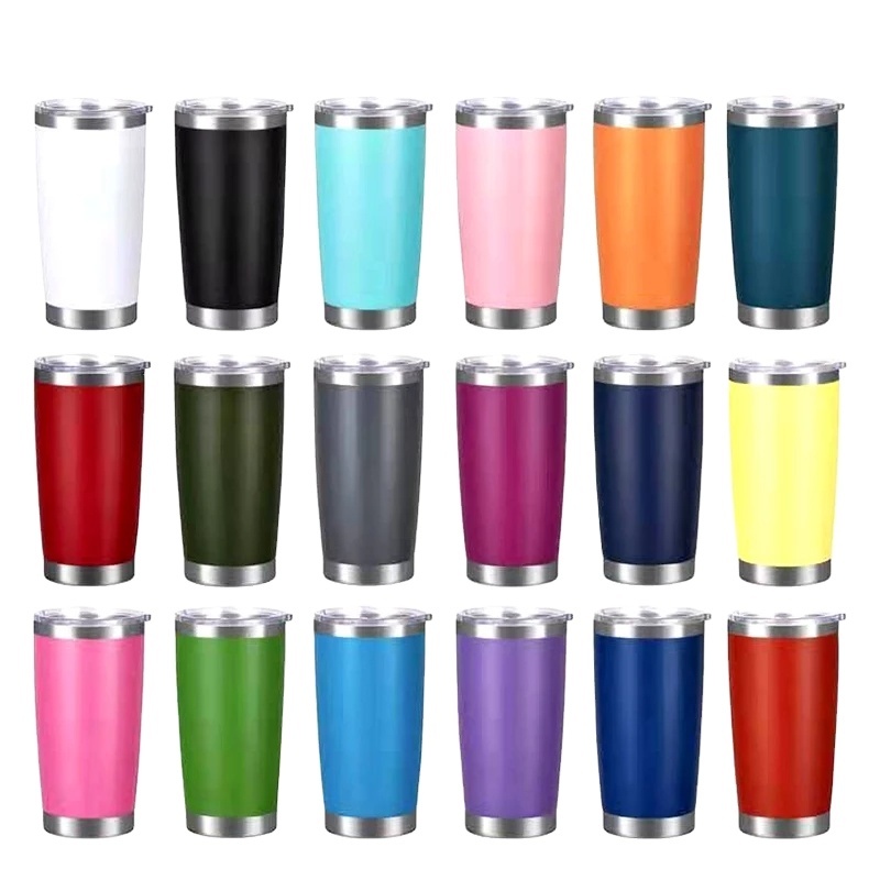 Custom 20/30 oz Vacuum Double Wall Stainless Steel Tumbler Cups Vacuum Insulated Stainless Steel Coffee Tumbler Cups