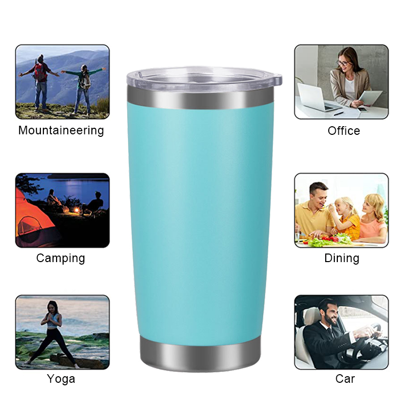 Custom 20/30 oz Vacuum Double Wall Stainless Steel Tumbler Cups Vacuum Insulated Stainless Steel Coffee Tumbler Cups
