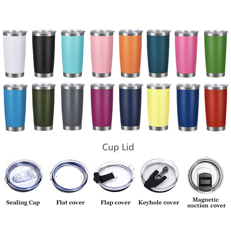 Custom 20/30 oz Vacuum Double Wall Stainless Steel Tumbler Cups Vacuum Insulated Stainless Steel Coffee Tumbler Cups