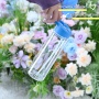 Hot Sale Wholesale 750ml Water Bottle Sports Leak-Proof BPA Free Clear AS Material Plastic Water Bottle with Flip Lid and Straw