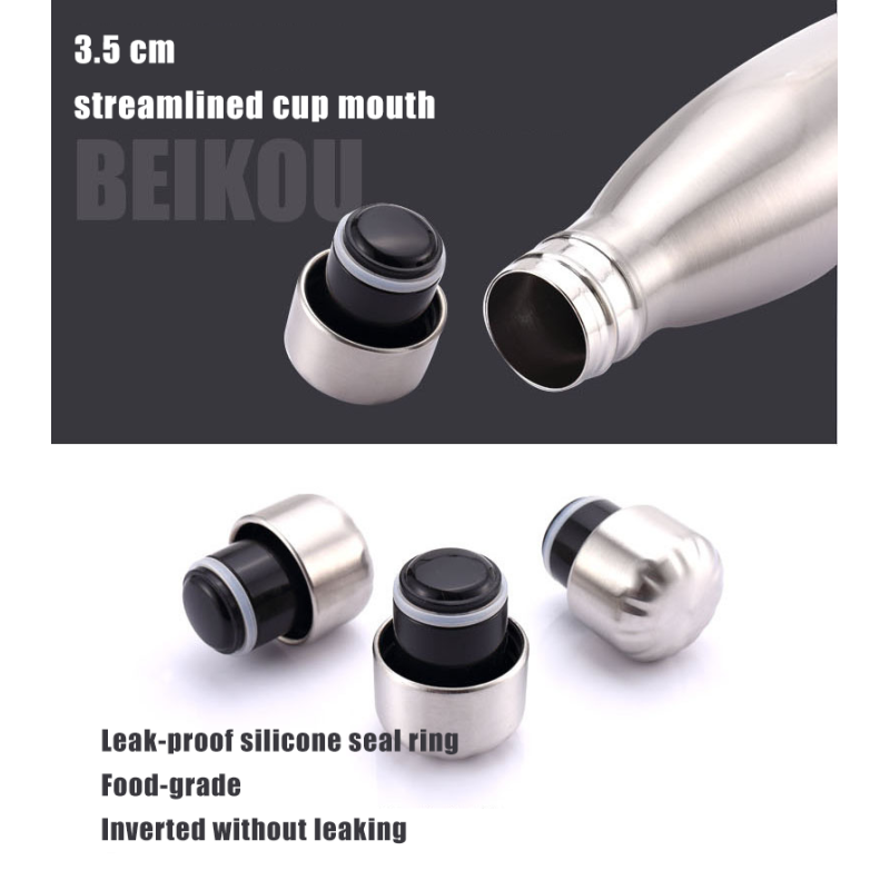 Water Bottle 16 oz Stainless Steel Sports Coke Bottle Insulated Water Cup Custom Logo Insulated Thermal Vacuum Flask Sport