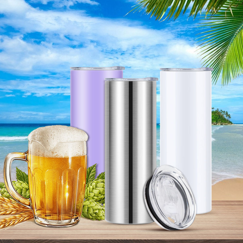Hot New Products Custom Logo 20oz 30oz Stainless Steel Rose Gold Tumbler