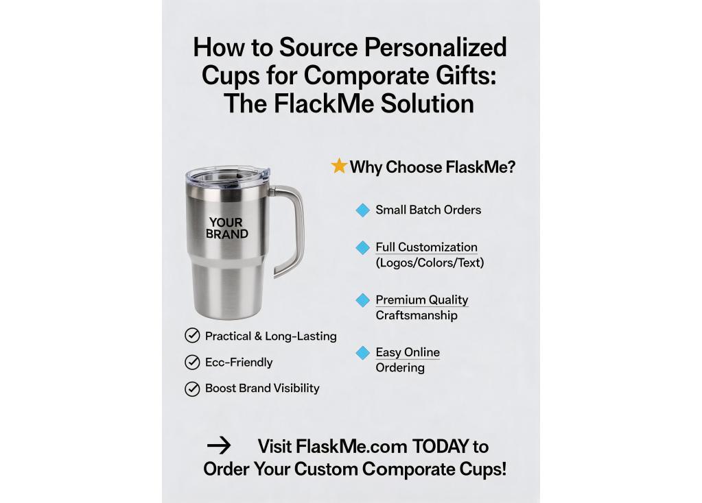 How to source small batch personalized cups for corporate gifts?