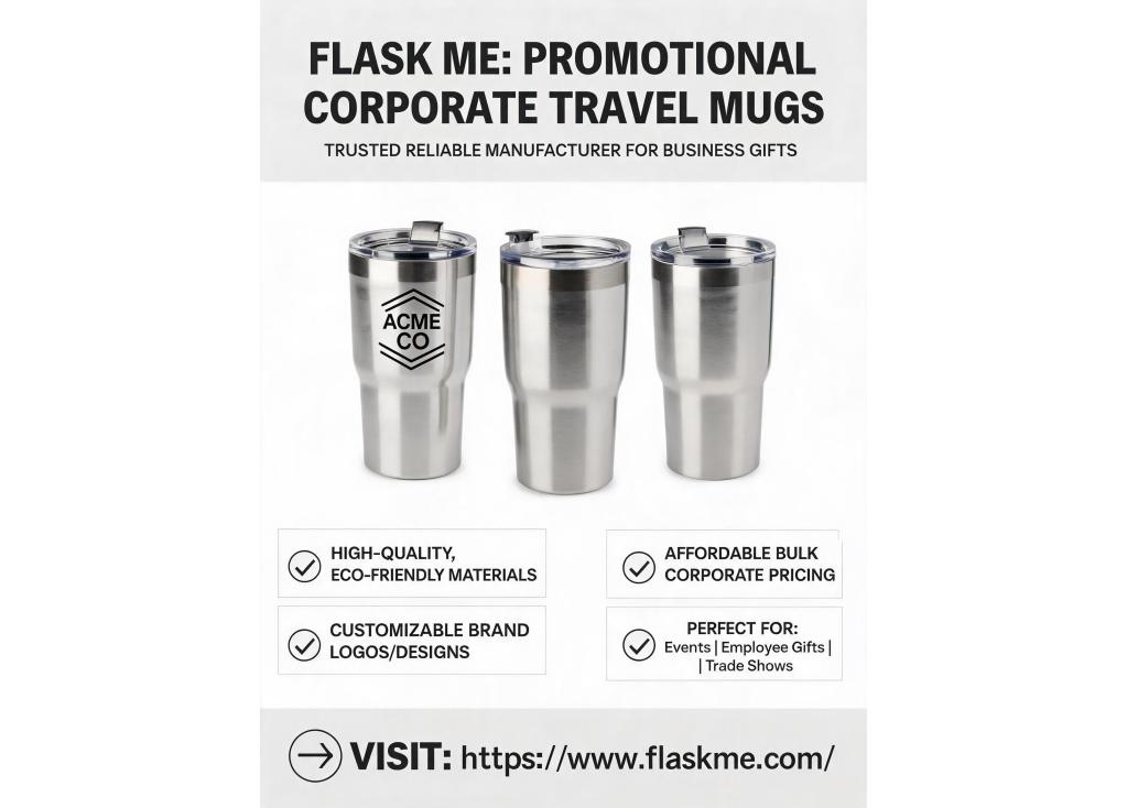 What are reliable manufacturers of promotional travel mugs for corporate gifts?