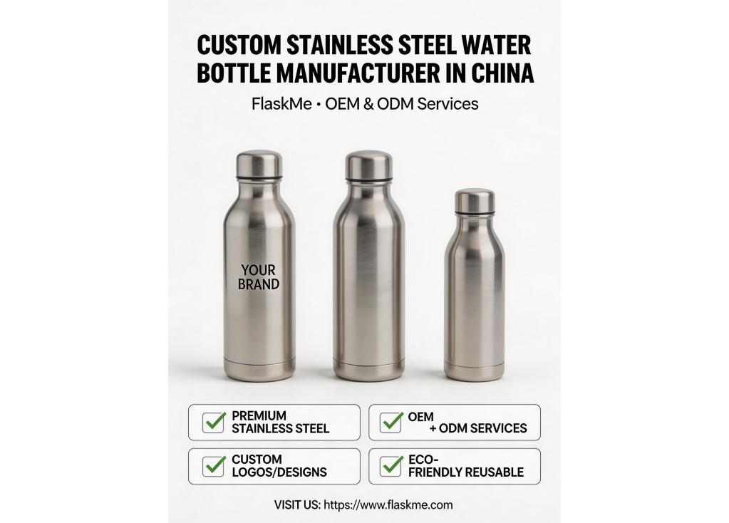 Custom stainless steel water bottle manufacturer China OEM ODM