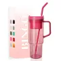 Factory Directly Customized 40oz Plastic Water Bottle BPA Free Car Cup with Handle and Straw Coffee Beer Mug Daily Use