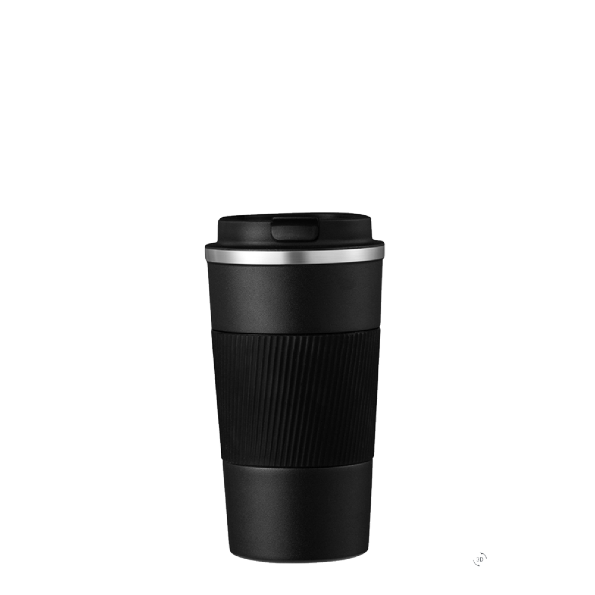 12.8oz/380ml stainless steel Insulated coffee tumbler with leakproof screw lid