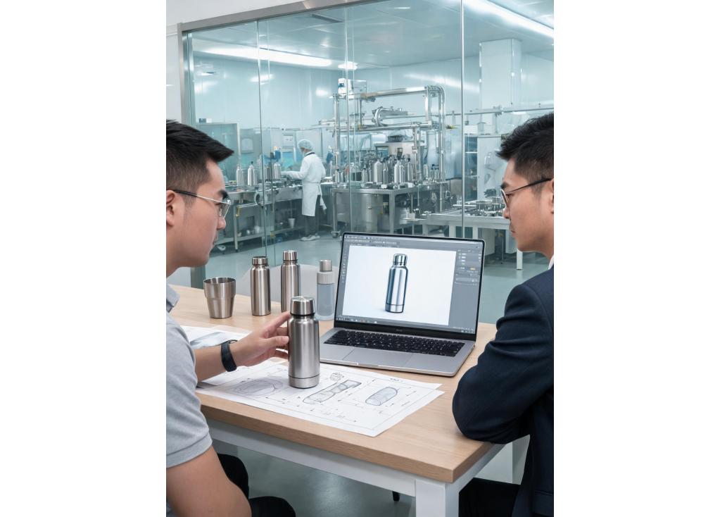 Can I provide a reference product for a one-to-one copy service for drinkware?