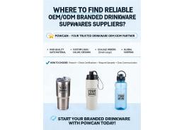 Where to find reliable OEM/ODM suppliers for branded drinkware products?