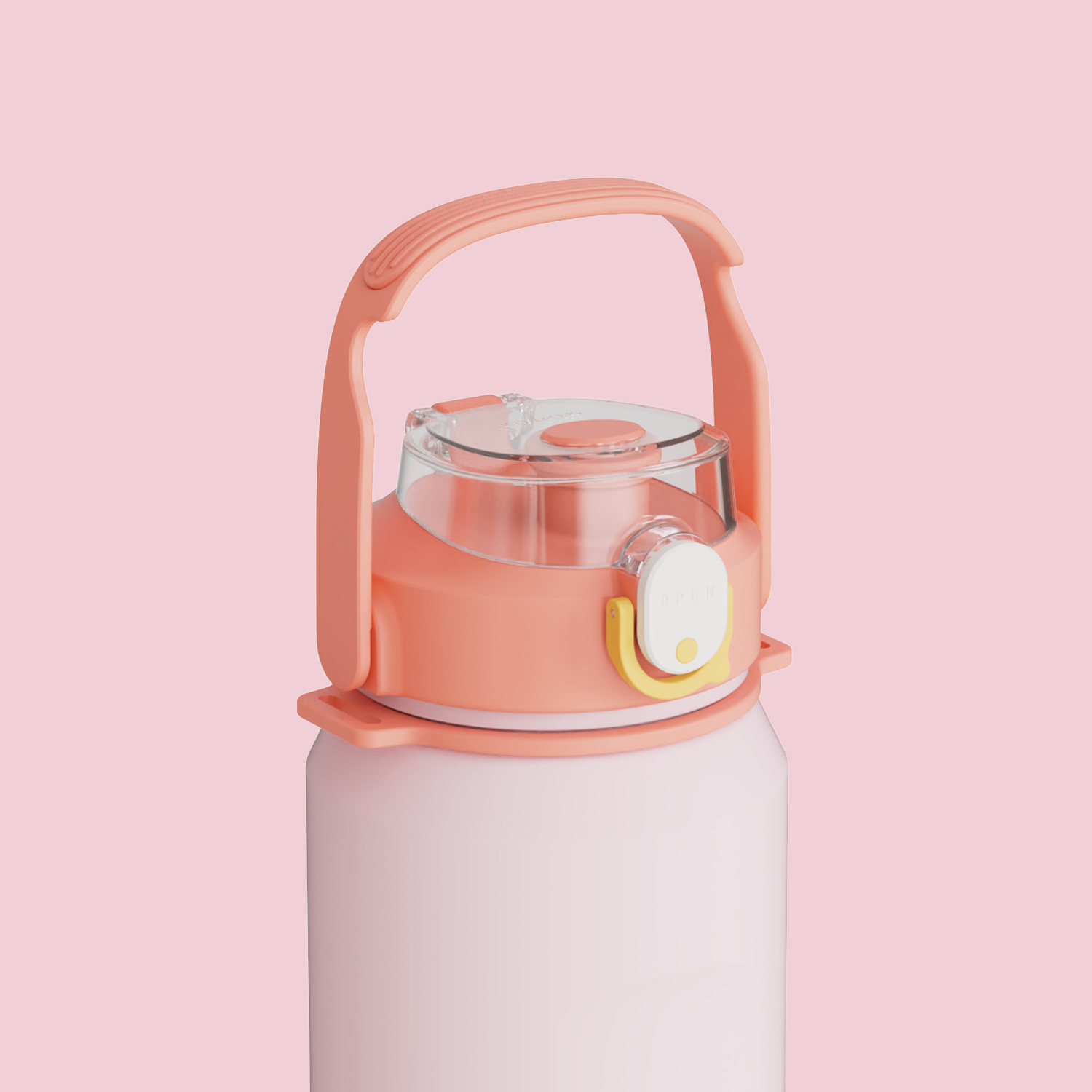 Insulated water bottle with handle 44OZ