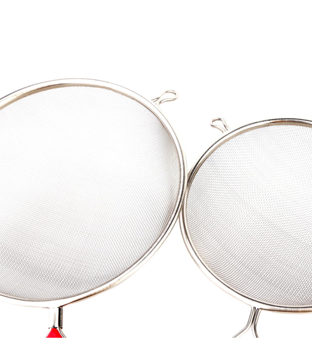 Cheap Stainless Steel Mesh Commercial Kitchen Large Food Grade Silicone Colander