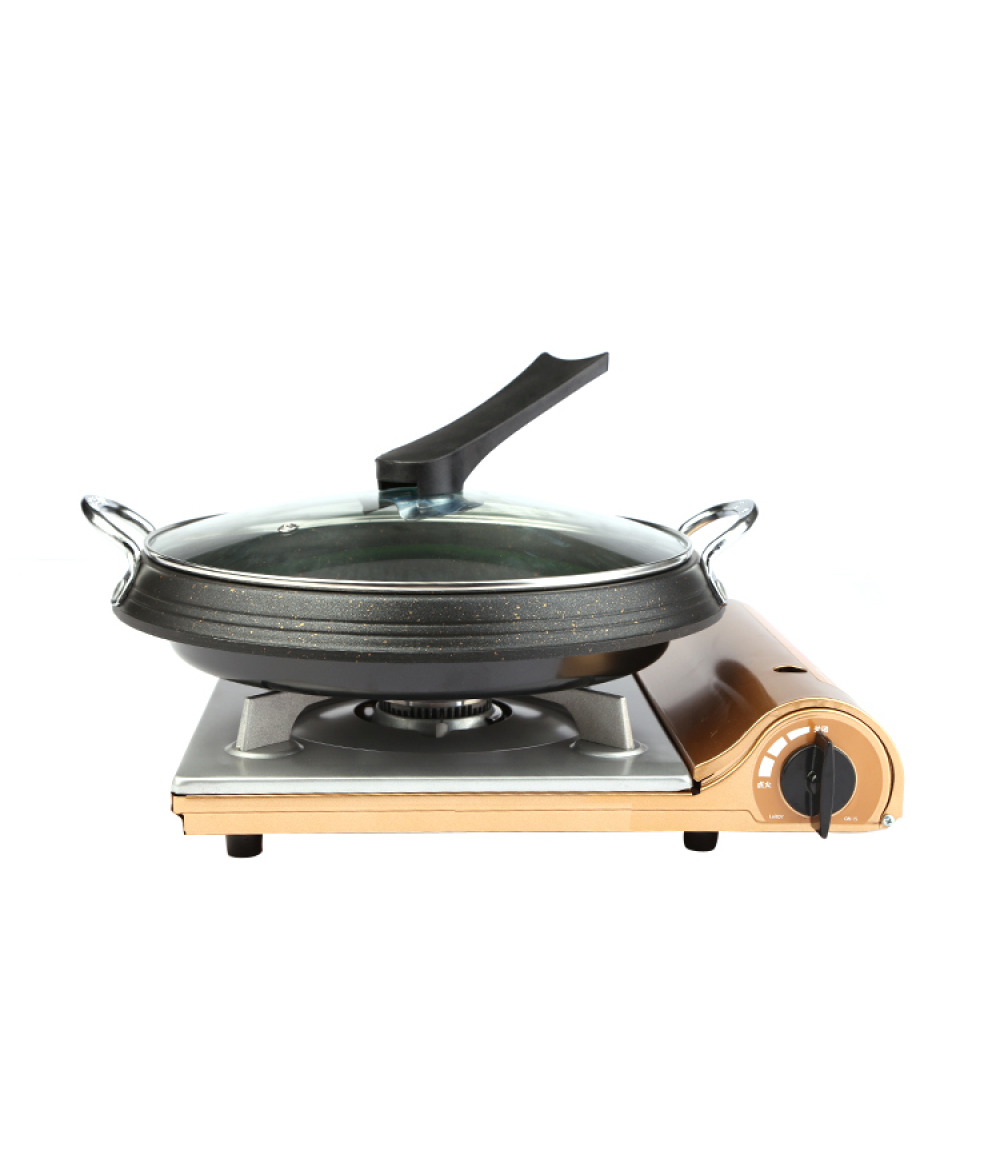 Factory Direct Supply Aluminum Bbq Cast Iron Dosa Roasting Pan With Handle