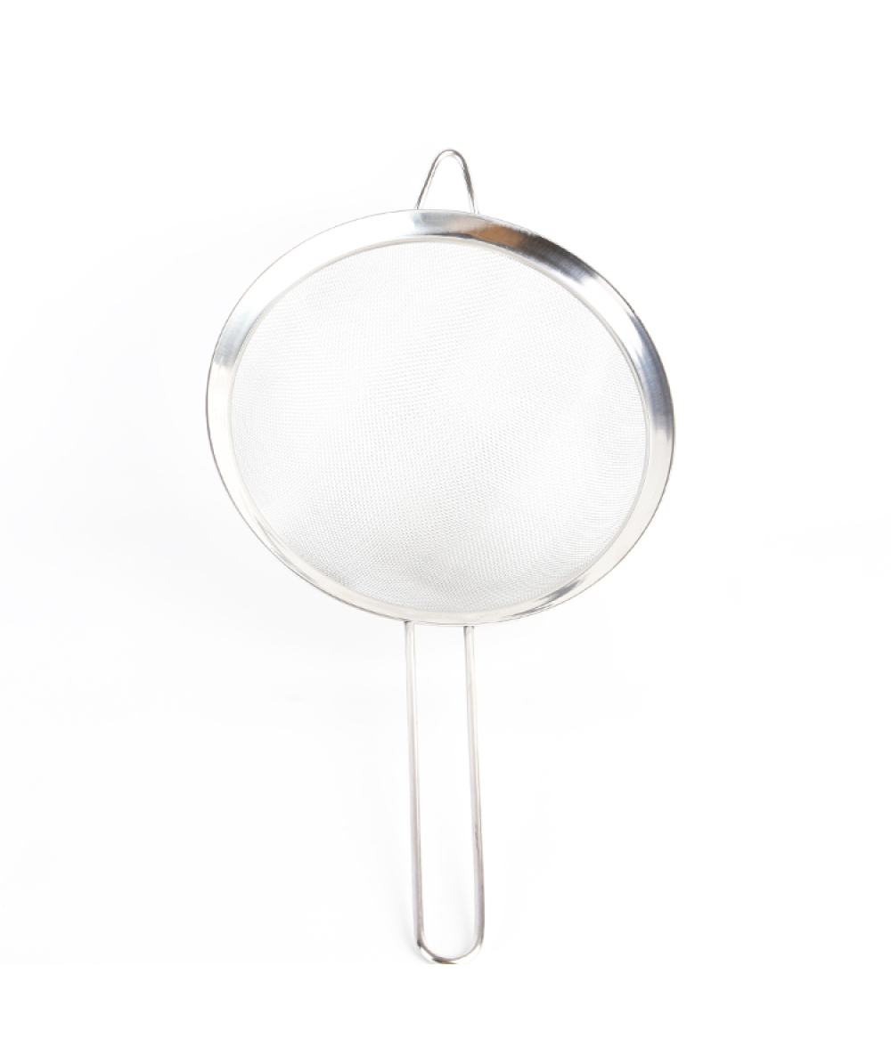 Strainer Stainless Steel  Fine Mesh  Colander sieve with Handle forFruit, Pastas & Tea