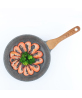Anti Scratch Marble Electric Saucepan Easy Clean Pizza Non-Stick Fry Pan