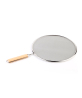 Premium Fine Mesh Stainless Steel Wooden Handle Splatter Screen For Frying