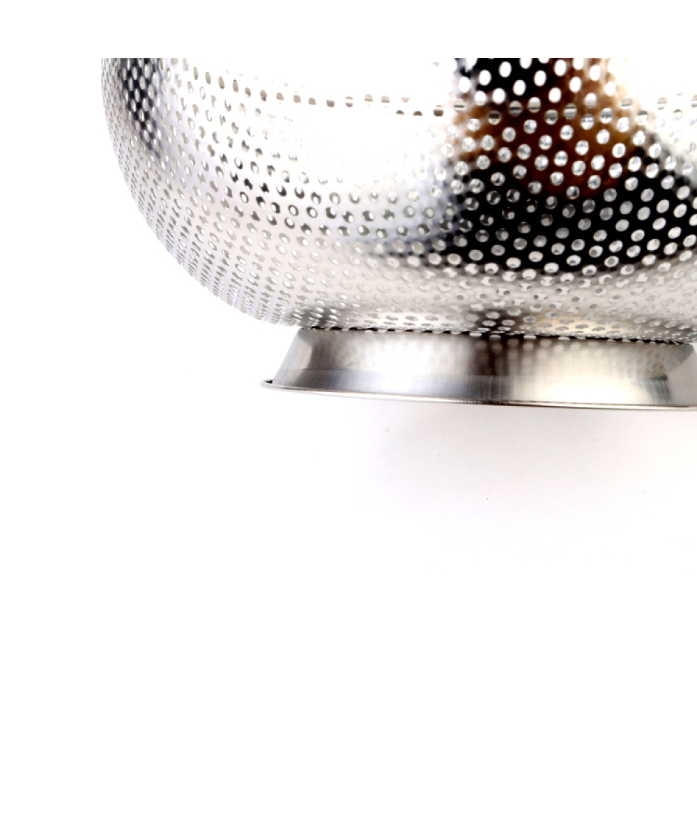 Factory Direct Supply Micro-perforated High Quality 5-Quart Stainless Steel Colander