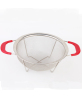 Wholesale Plastic Handle Stainless Steel Colander Basket For Kitchen
