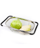 High Quality Portable Oval Rectangular Sink Steel Colander