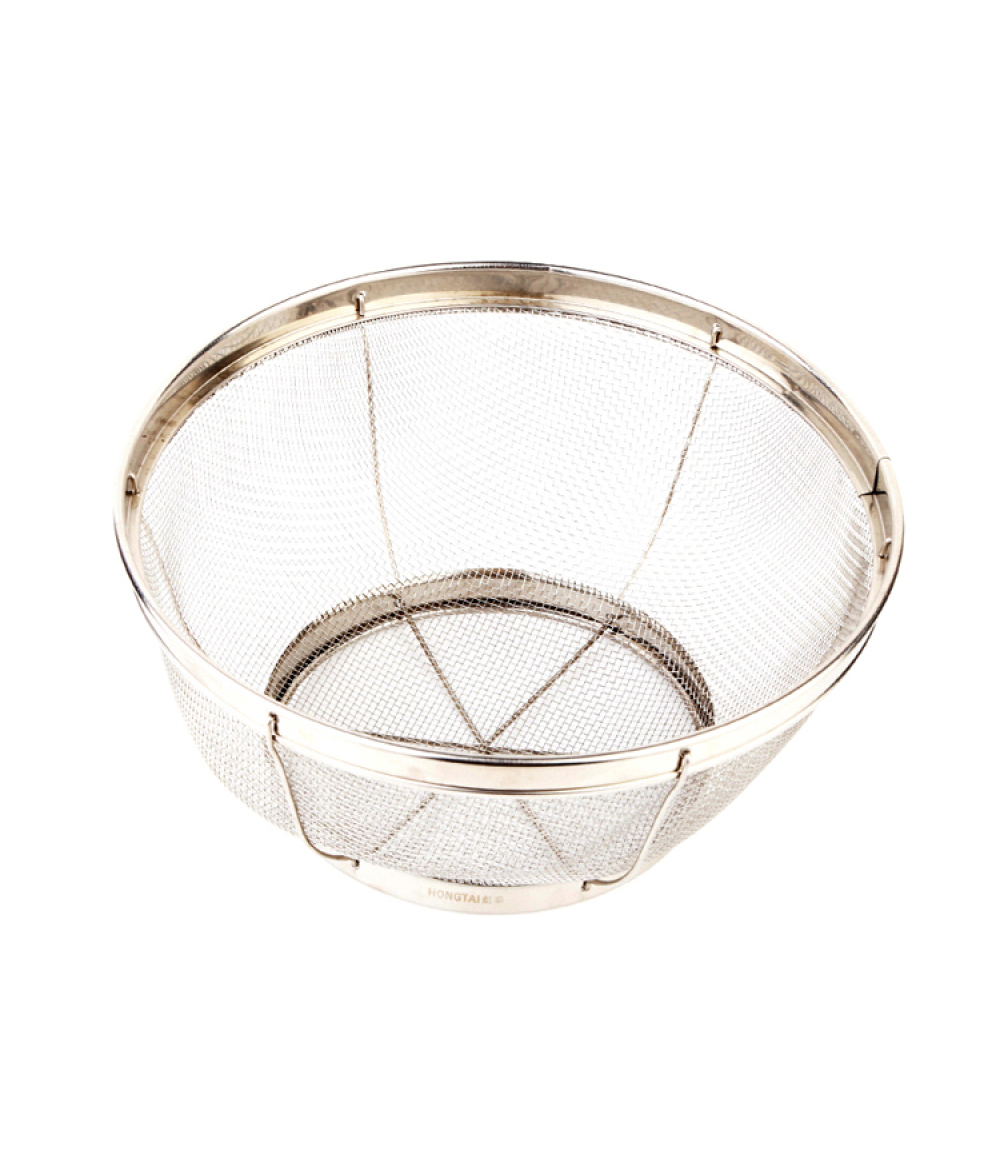 Hot Sale Round Rice Vegetable Fruit Kitchen Sink Metal Wire Basket