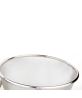Stainless Steel Over Sink Rice Fruit Vegetable Mesh Strainer With Plastic Handle