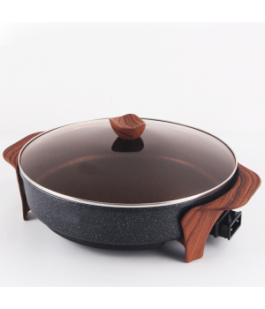 Low Price Aluminum Electric Ceramic Frying Pizza Pan For Induction Cooker