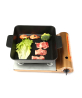 Quality Manufacturer 30Cm Rectangle Durable Modern Camping Grill Pan With Lid