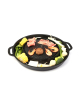 Factory Direct Supply Cast Iron Cookware Restaurant Multi Indoor Gas Bbq Grill Pan