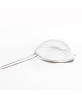 Premium Quality Stainless Steel Double Fine Mesh Strainer Colander With Wooden Handle