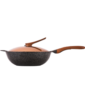 2019 New Good Quality Round Home Forged Non-stick Coating Fry Pan