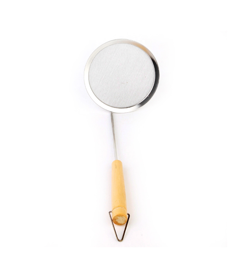 2019 New Type High Quality Stainless Steel Filter Strainer For Wooden Handle
