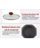 16Cm Graite Stone Non-Stick Warmer Milk Steam Outdoor Cooking Pot