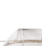 New Design Stainless Steel Filter Net Strainer Basket With Wide Rim Resting Feet And Handles