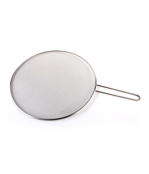 High Quality 13 Inches Fine Mesh Stainless Steel Oil Splatter Screen For Frying Pan