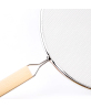 Premium Fine Mesh Stainless Steel Wooden Handle Splatter Screen For Frying