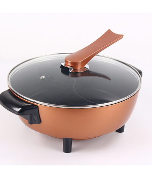 High Quality Multi-functional Non-stick Pan Aluminum Electric Grill Skillet High Quality Multi-functional Non-stick Pan Aluminum Electric Grill Skillet