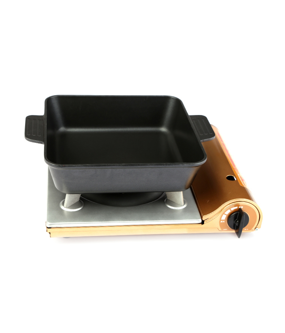 High Quality Tray Grill Bbq Roasting Bakeware Baking Cast Iron Deep Pan