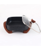 Quality Cooking Mini Electric Fryingpan Pizza Pan Non-stick Coating