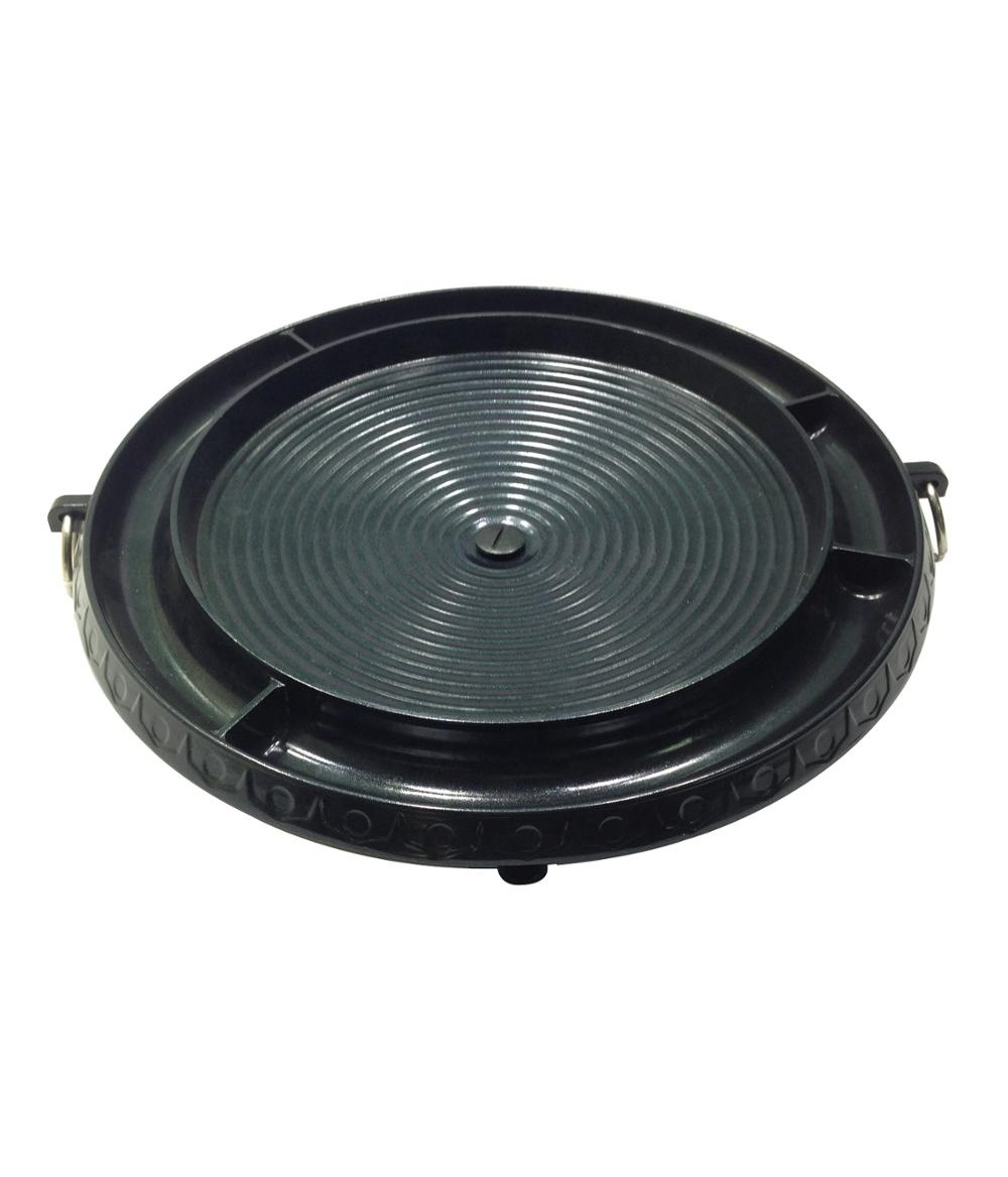South Korea hot sell round fuctional aluminum non- stick grill plate