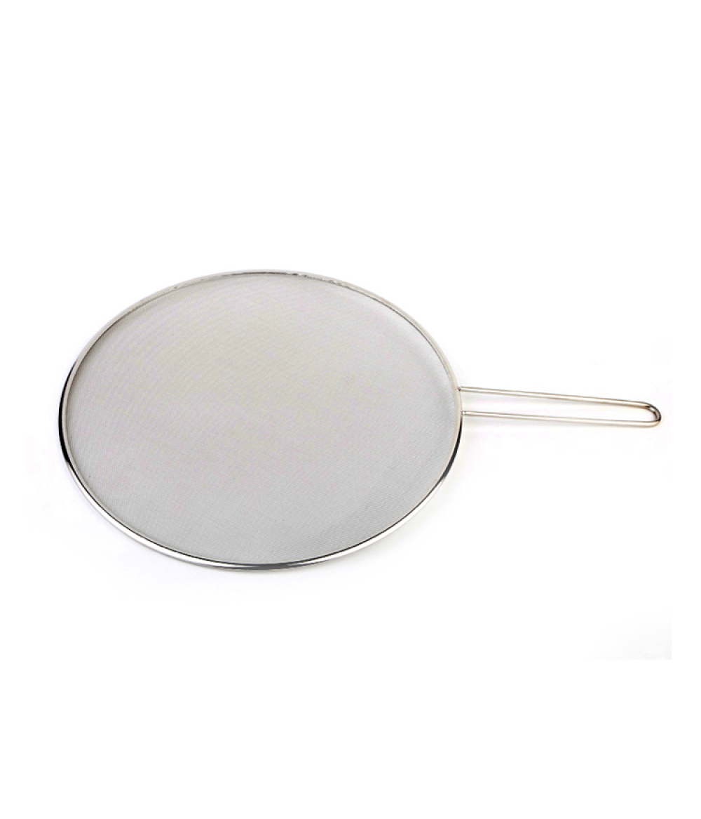High Quality 13 Inches Fine Mesh Stainless Steel Oil Splatter Screen For Frying Pan