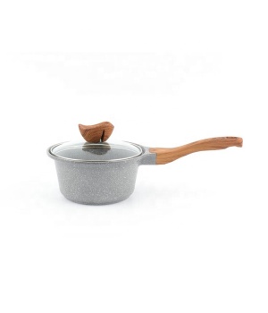 16Cm Graite Stone Non-Stick Warmer Milk Steam Outdoor Cooking Pot