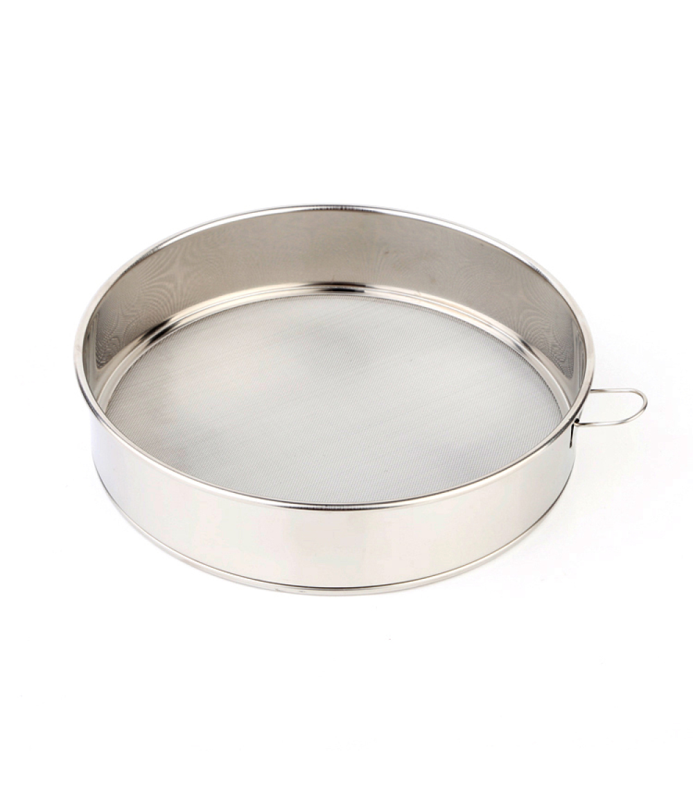 Premium Rustproof Stainless Steel Flour Sifter For Baking Flour Sieve Fine Mesh